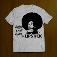 Load image into Gallery viewer, Loving God Lashes and Lipstick- Gray