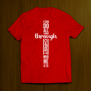 All Things Through Christ- Black