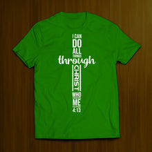 Load image into Gallery viewer, All Things Through Christ- Black