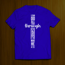 Load image into Gallery viewer, All Things Through Christ- Black