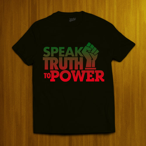 Speak Truth To Power- Red & Green